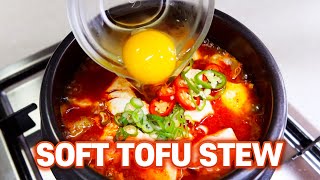 5 Minutes Soft Tofu Stew Sundubu Jjigae Recipes!