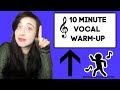 10 Minute vocal warm up (Do THIS before you sing!)