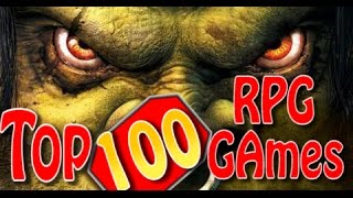 Top 100  RPG games of all time