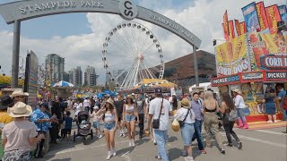 Calgary Stampede Park - Stampede Grounds Walk 4K🇨🇦 Canada