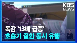 독감에 코로나에 RSV·HMPV까지…호흡기 질환 유행 비상 / KBS  2025.01.11.