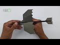 Making Dragon Airplane From Paper -  How To Make a Paper Dragon Airplane