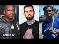 wack100 goes off when adam22 say 4xtra would knock him out *must see*