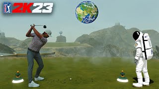 GOLFING IN OUTERSPACE - Fantasy Course Of The Week #38 | PGA TOUR 2K23 Gameplay