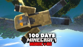 100 Days in Hardcore Minecraft Upside Down
