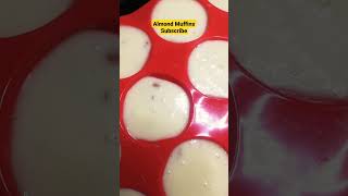 We try Silicone Muffin Tray | Almond Muffins Shorts