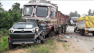 Top 10 : Tata NEXON Crash In INDIA | India First Safest Car ! ! ! #SuperSonic
