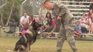 North Dakota Peace Officer Association Police K9 Trials Stringer