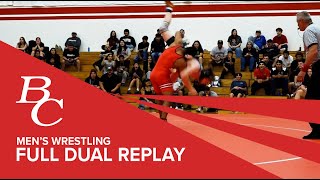 September 25, 2024 | BC Men's Wrestling v Moorpark College | FULL DUAL REPLAY