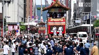 祇園祭・鉾の曳き初め