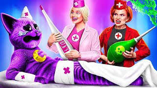 Catnap in Hospital! Poppy Playtime Hospital! Good vs Bad Doctor!