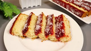 Coconut Jam Cake Recipe By Tasty Food With Maria | Perfect For High Tea | Easy T