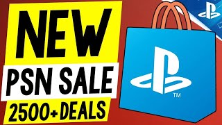 MASSIVE NEW PSN SALE LIVE NOW! PlayStation Sale With OVER 2500+ Deals (NEW PlayStation Deals 2025)