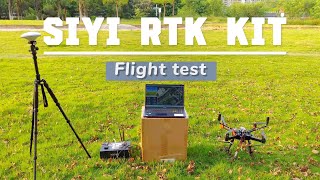 Flight test video of the SIYI RTK kit and CUAV X7+