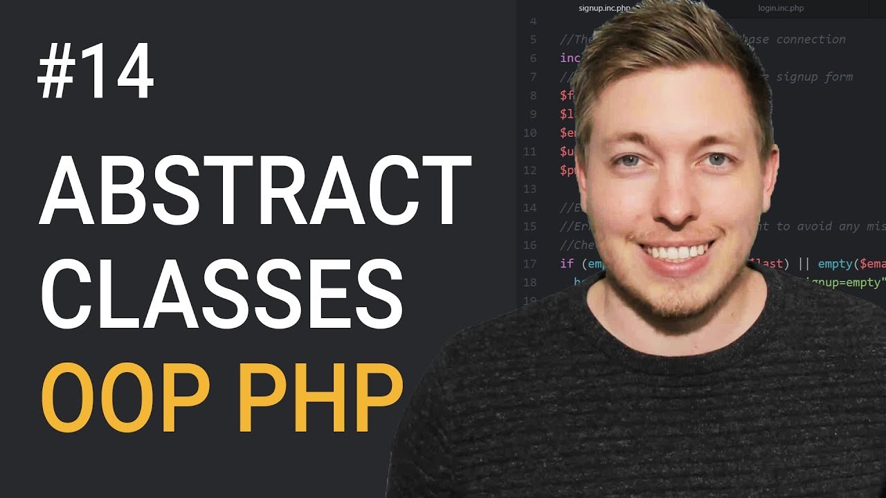14: Abstract Classes In OOP PHP | Abstract Explained | Object Oriented ...