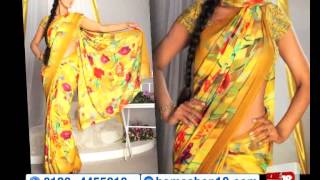 HomeShop18.com - Designer Collection of Printed Sarees by Aashita