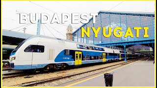 BUDAPEST NYUGATI - Budapest Nyugati railway station Walking Tour 4K