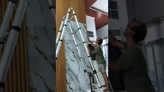 Cara pasang wpc wall panel dinding