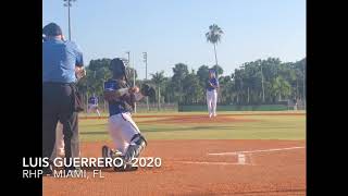 Luis Guerrero (FL) - 2020, RHP