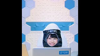 【山岸愛梨】おにぎりキャラを貫くあいりん【ウェザーニュースlive】