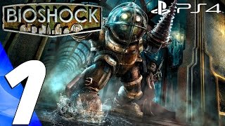 BioShock Remastered (PS4) - Gameplay Walkthrough Part 1 - Prologue (Full Game) 1080P 60FPS