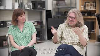 Behind the scenes of OCTET: Dave Malloy and Annie Tippe