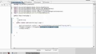 Spring Tutorial 12 Using ApplicationContextAware
