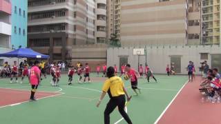 2016全港閃避球錦標賽小學男子組(四強) 龍創體育會對救世軍中原慈善基金學校 2016年11月5日 第一場