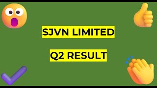 Sjvn Q2 Results 2025 | Sjvn Results Today|Sjvn share latest news |Sjvn share latest news today #grow