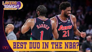 What makes James Harden and Joel Embiid an unstoppable duo | Lakers Tonight with Jason Timpf