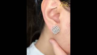 Diamond earing ក្រវិលដាំពេជ្រស្អាត 💎❤ $3088