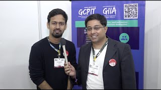 Pritam Dhalla and Abhilash Chakraverty, Founders LarkAI Healthcare at The Business Show Singapore