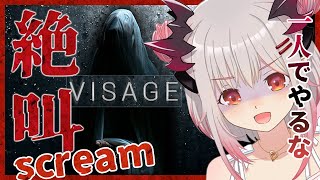 【Visage】めちゃくちゃ怖いけど夜一人でホラゲする！Visage正式リリース！I'm so scared!#2【周防パトラ / ハニスト】