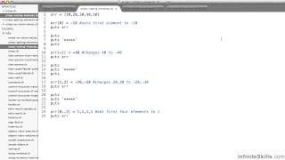 Ruby On Rails Tutorial | Arrays In Ruby