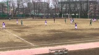 川越高校VS川和高校 A 前半 20130105