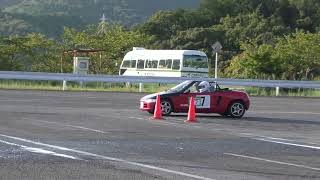 230827 大同大学自動車部新歓ジムカーナ キョウセイ 1706 ビート赤