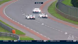 Fernando Alonso takes the lead of the 2018 24 Hours of Le Mans