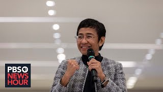 Nobel-winner Maria Ressa on how the future of journalism and democracy are linke