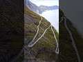 the crazy roads of norway 🇳🇴 trollstigen visitnorway norwaytourism norway norwaytravel nature