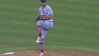 STL@ARI: Wainwright K's eight in 6 1/3 solid frames