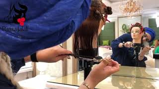 آموزش کوپ با پریسا جلالی haircut training