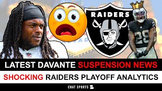 Davante Adams Suspension Latest + Raiders Rumors On Josh Jacobs & NFL Playoff Picture For Las Vegas