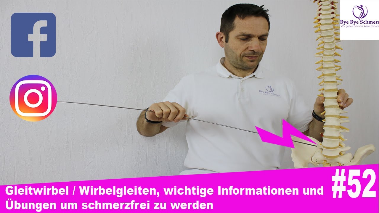 Gleitwirbel, Wirbelgleiten Übungen Und Wichtige Infos Um Schmerzfrei Zu ...