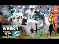 Jacksonville Jaguars vs. Miami Dolphins | NFL 2024 Week 1 Game Highlights