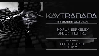 ⁴ᴷ KAYTRANADA | TIMELESS TOUR: LIVE AT THE GREEK THEATRE - UC BERKELEY | 11.01.24 - NIGHT 2