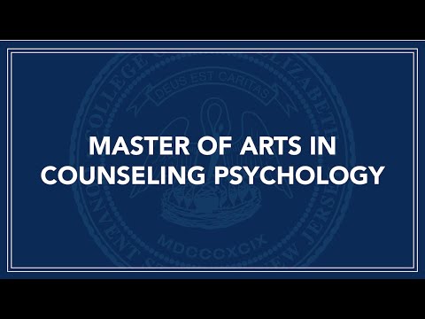 Master Of Arts In Counseling Psychology - YouTube