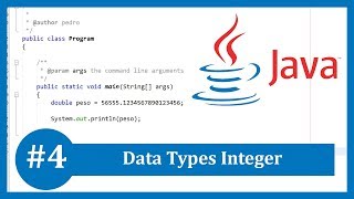 Learn Java Tutorial #4 - Data Types Integer