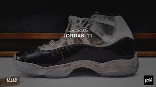 SNEAKER CARE 101: HOW-TO CLEAN JORDAN XI CONCORDS