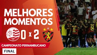 Náutico 0 X 2 Sport - Campeonato Pernambucano - Melhores Momentos - 30/03/2024