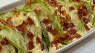 Creamy Cabbage Wedges | Home with the Halsteads